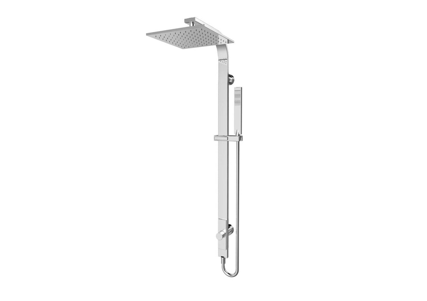 Astra Rain Square Twin Shower Single Hose - Reno Spares