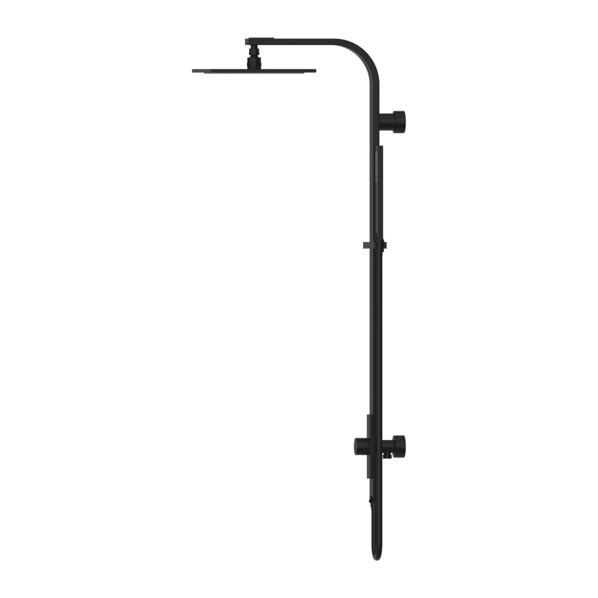 Astra Rain Square Twin Shower Single Hose - Reno Spares
