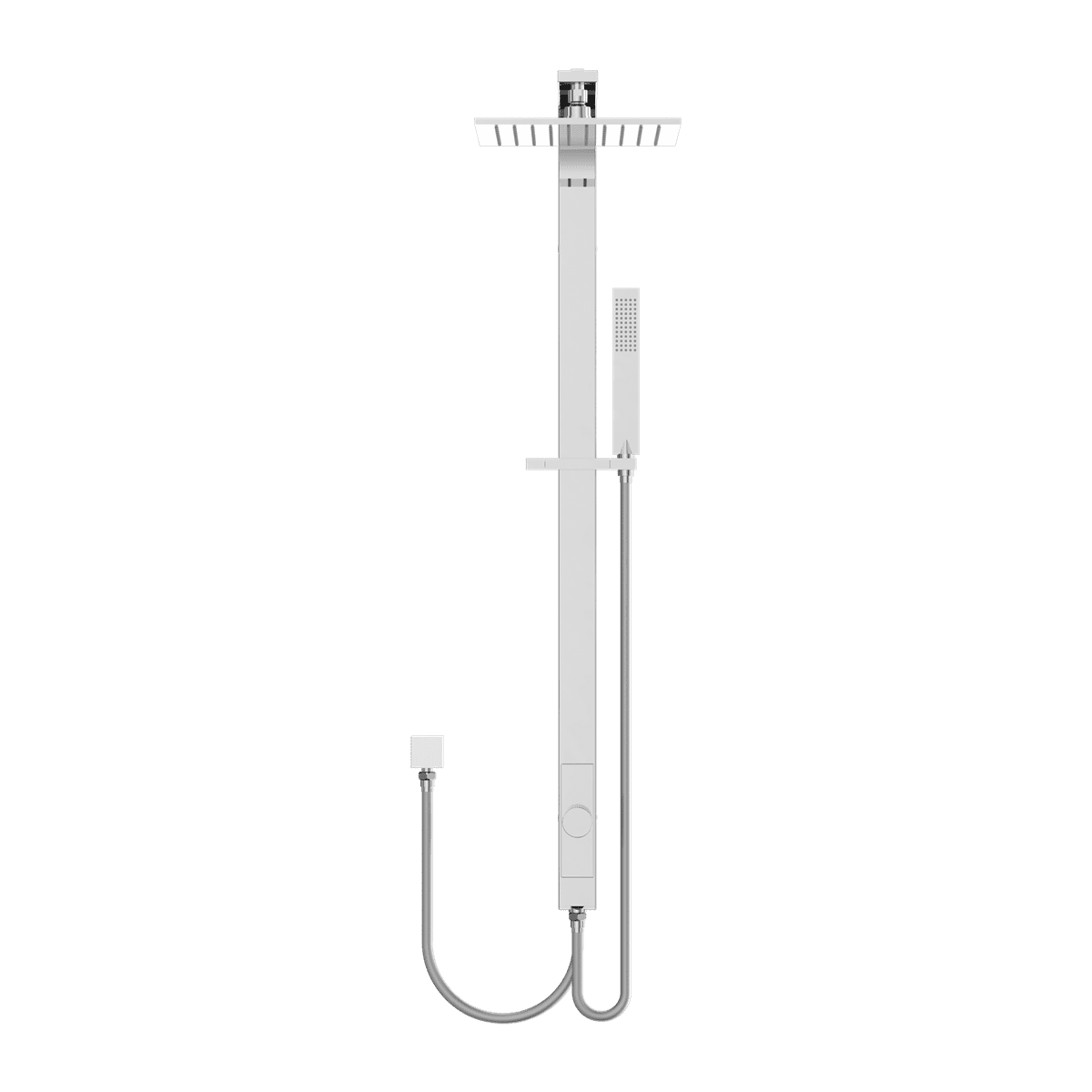 Astra Rain Square Twin Shower Double Hose - Reno Spares