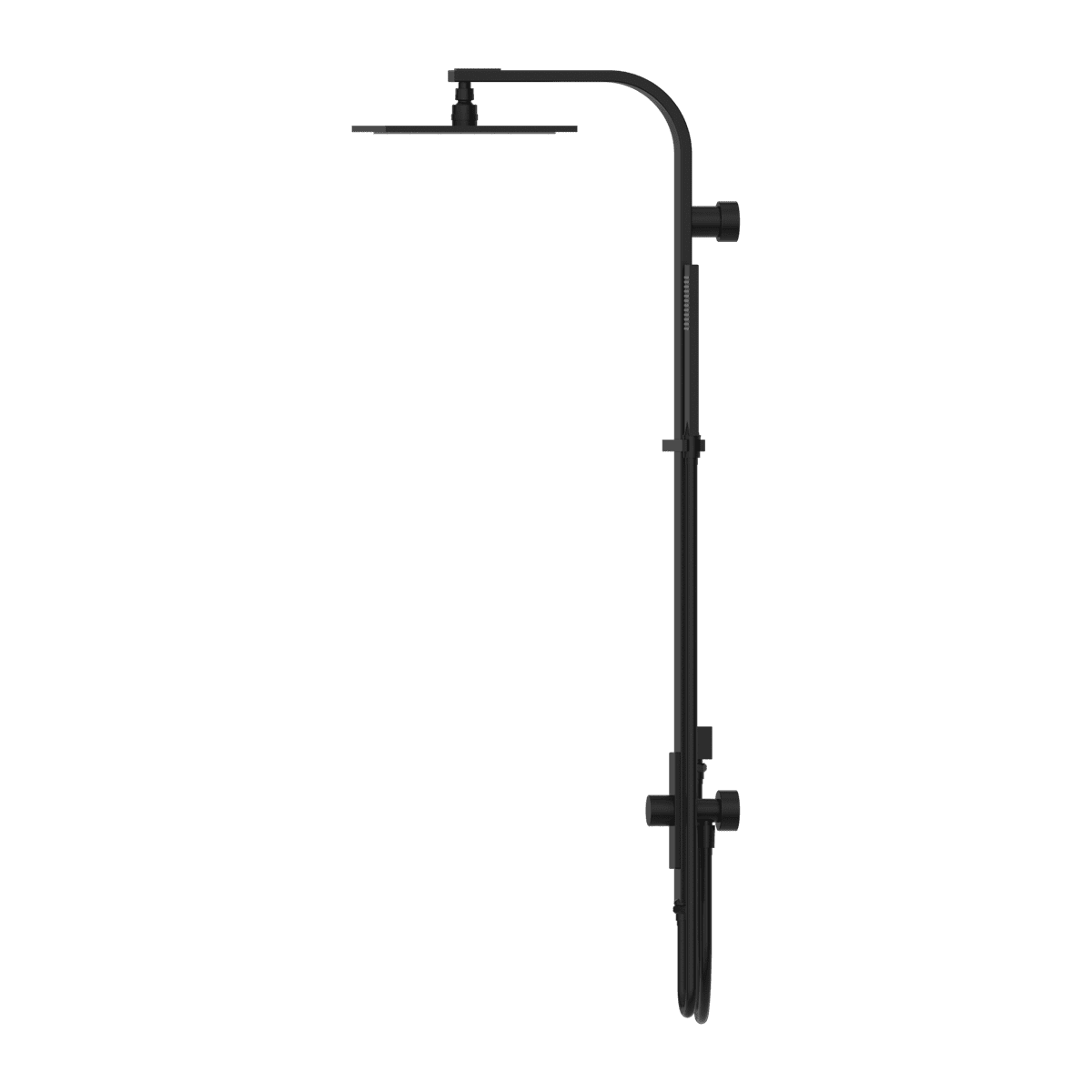 Astra Rain Square Twin Shower Double Hose - Reno Spares