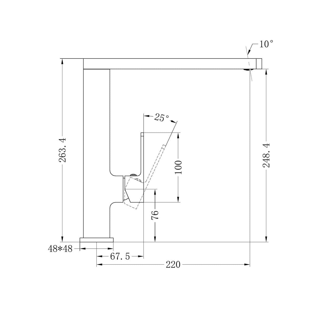 Celia Kitchen Mixer - Reno Spares