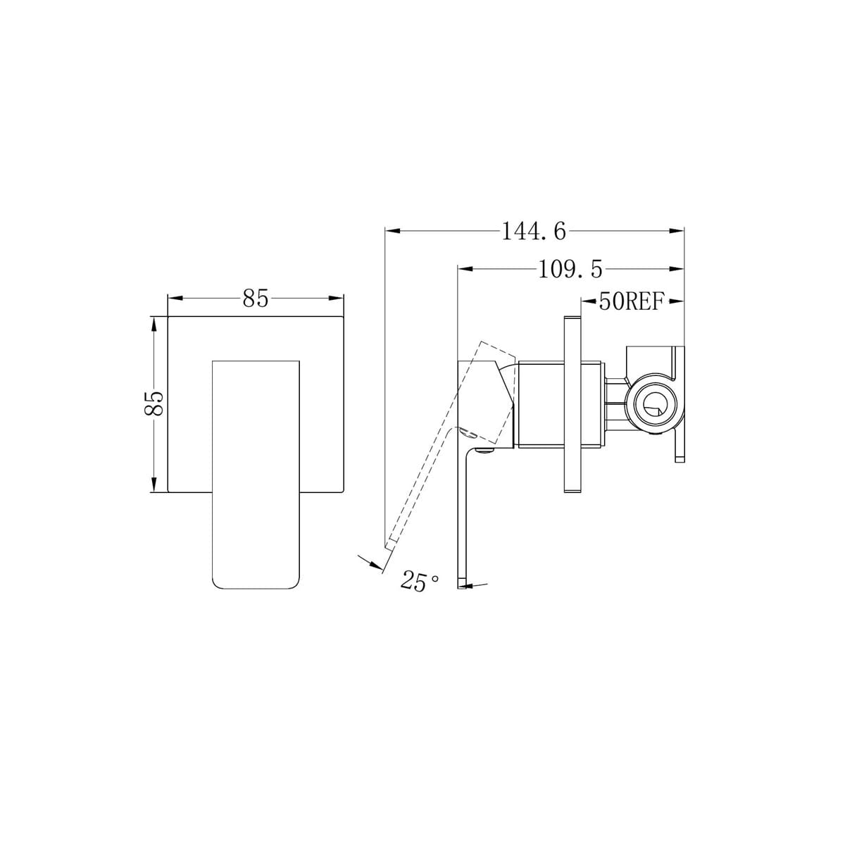 Celia Shower Mixer - Reno Spares
