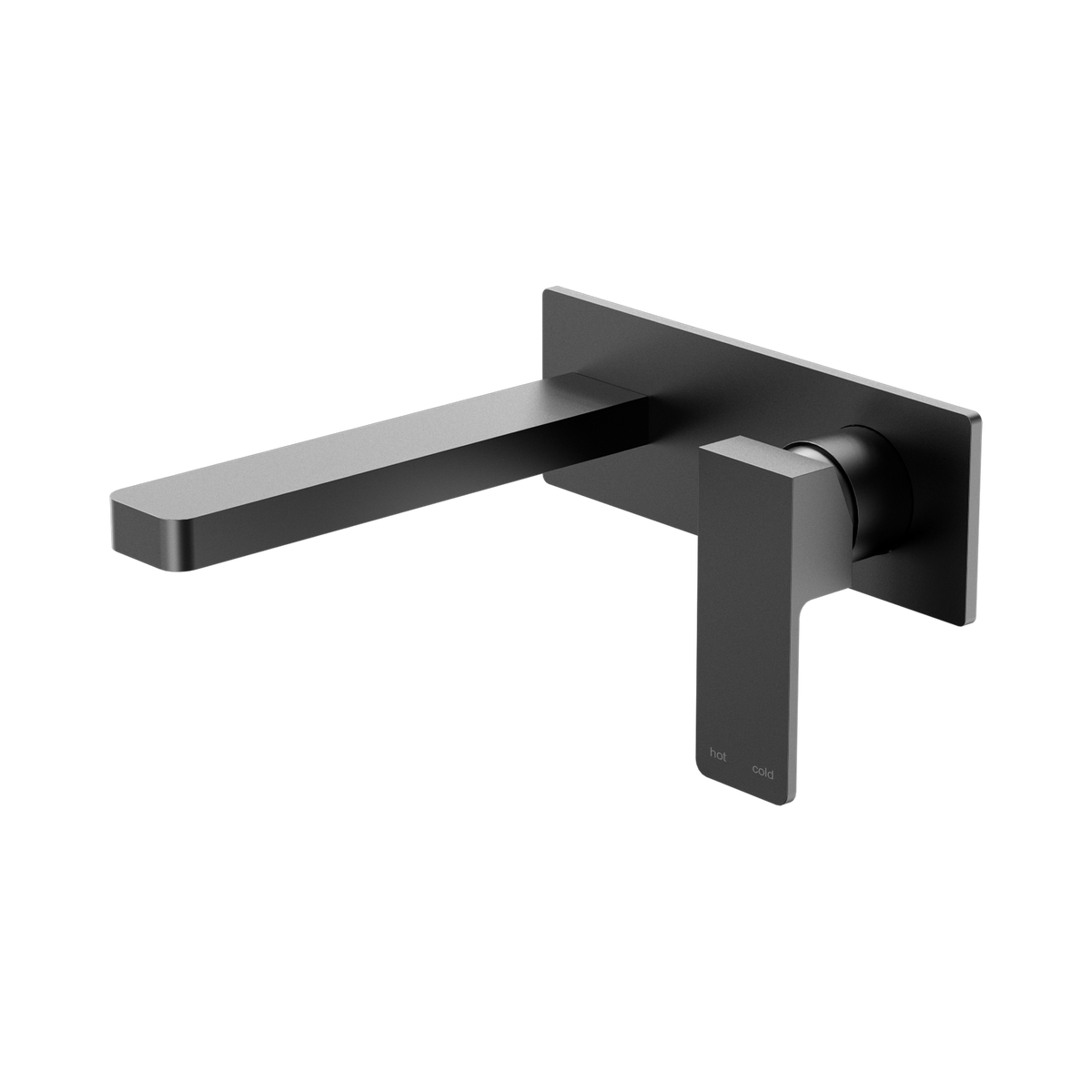 Celia Wall Basin/Bath Mixer Matte Black