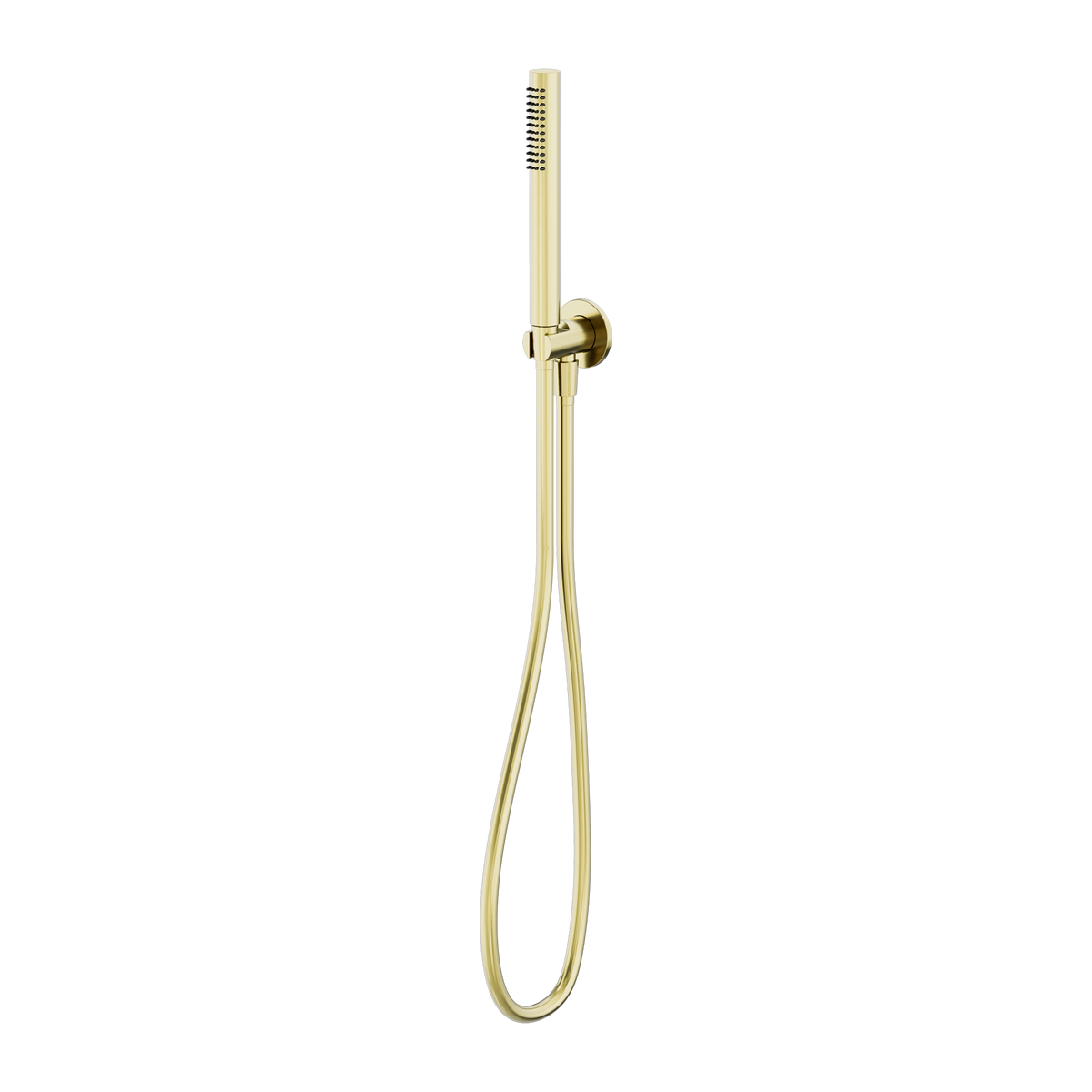 Slim Shower On Bracket Brushed Gold
