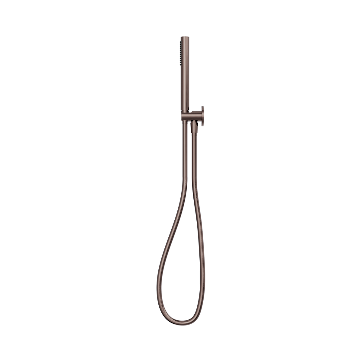 Slim Shower On Bracket Brushed Bronze