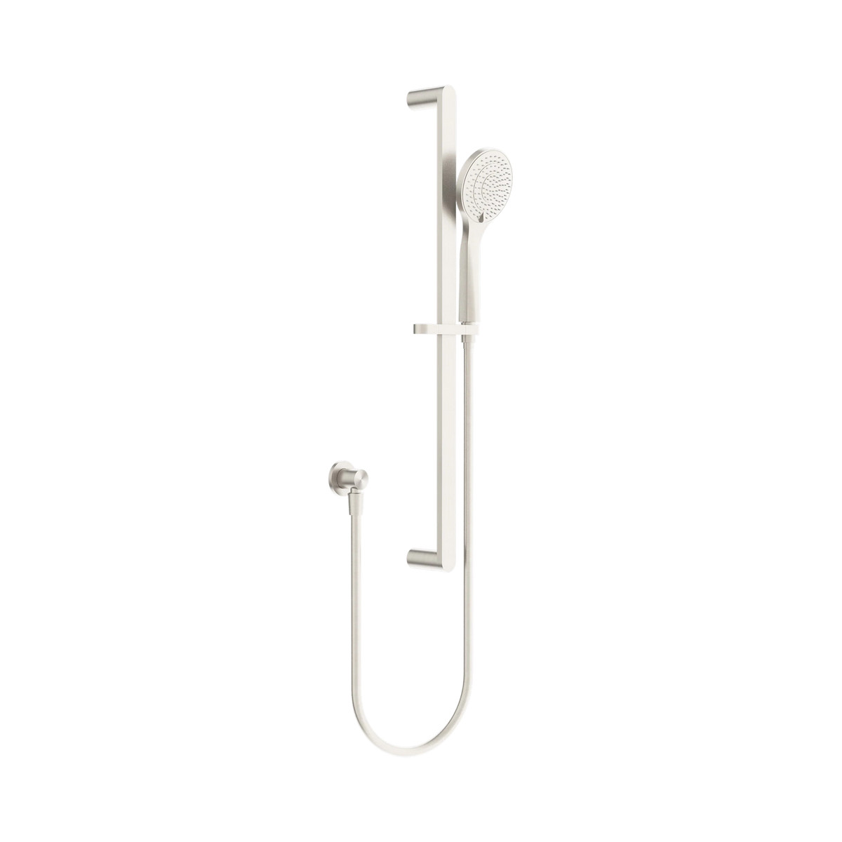 Ecco Shower Rail With Air Shower Brushed Nickel