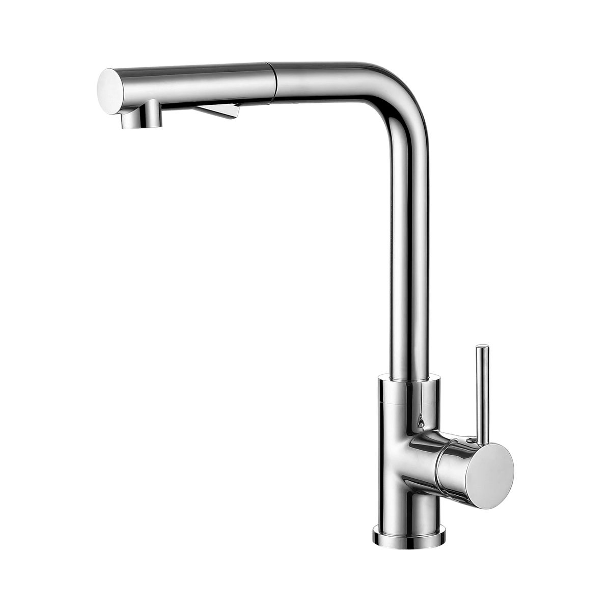 Pull Out Sink Mixer With Vegie Spray Function Chrome