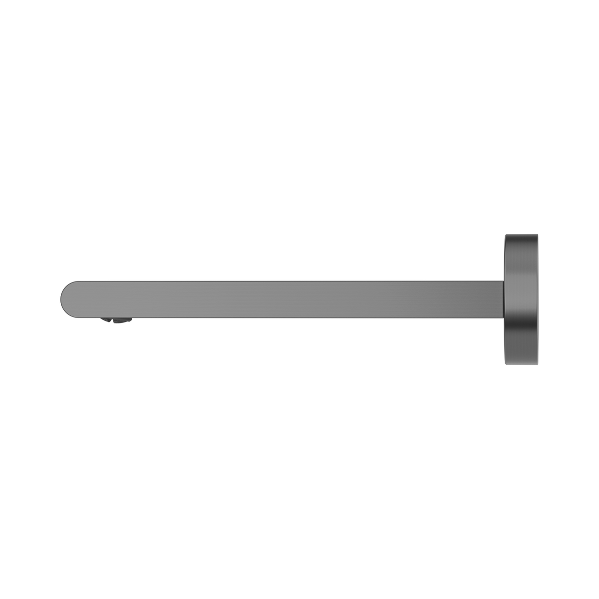 Bianca Fixed Bath Spout Only 200mm Gun Metal