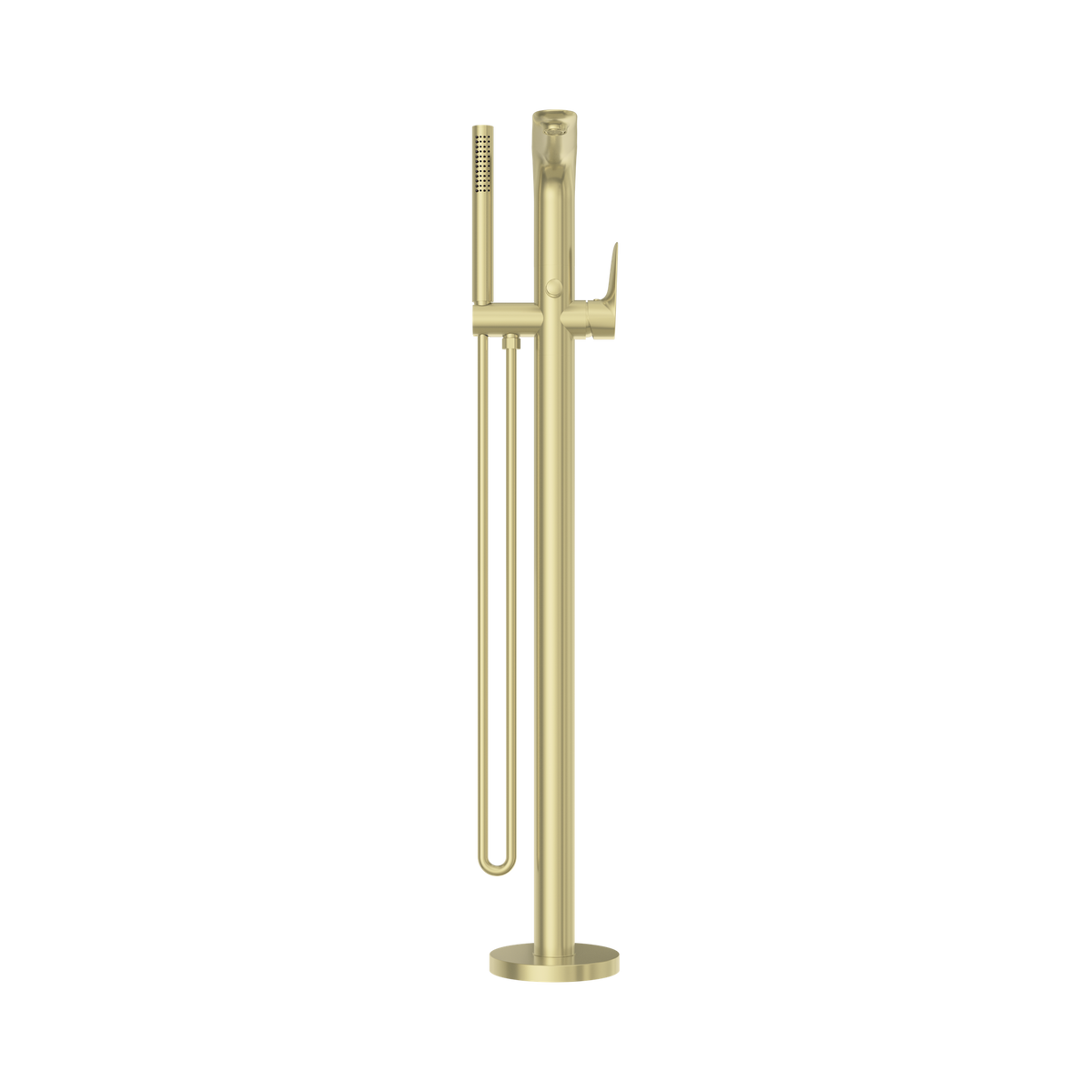 Bianca Freestanding Bath Mixer With Hand Shower Brushed Gold