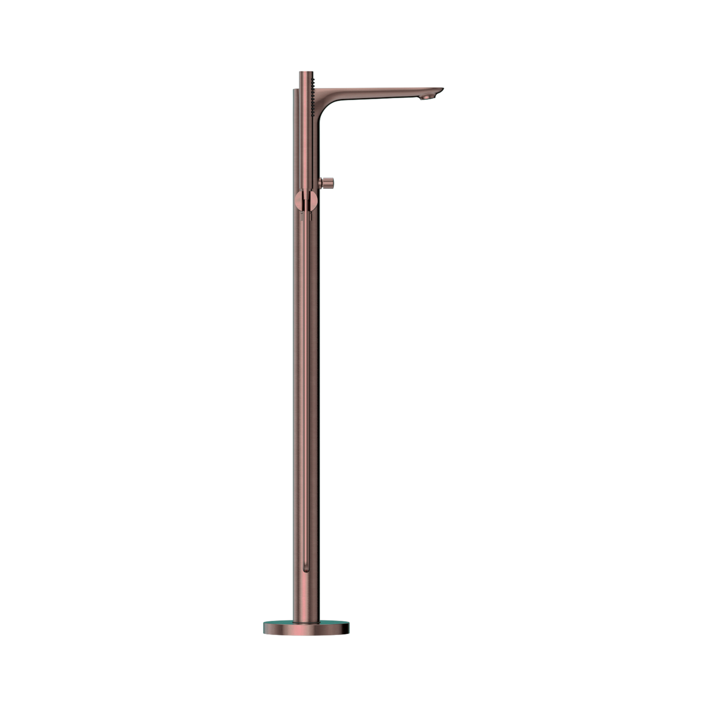 Bianca Freestanding Bath Mixer With Hand Shower Brushed Bronze