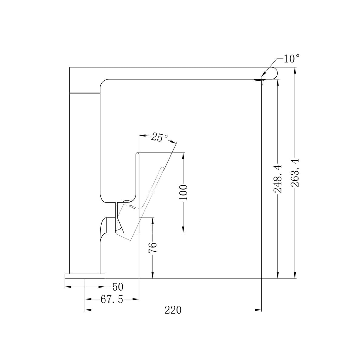 Bianca Kitchen Mixer - Reno Spares