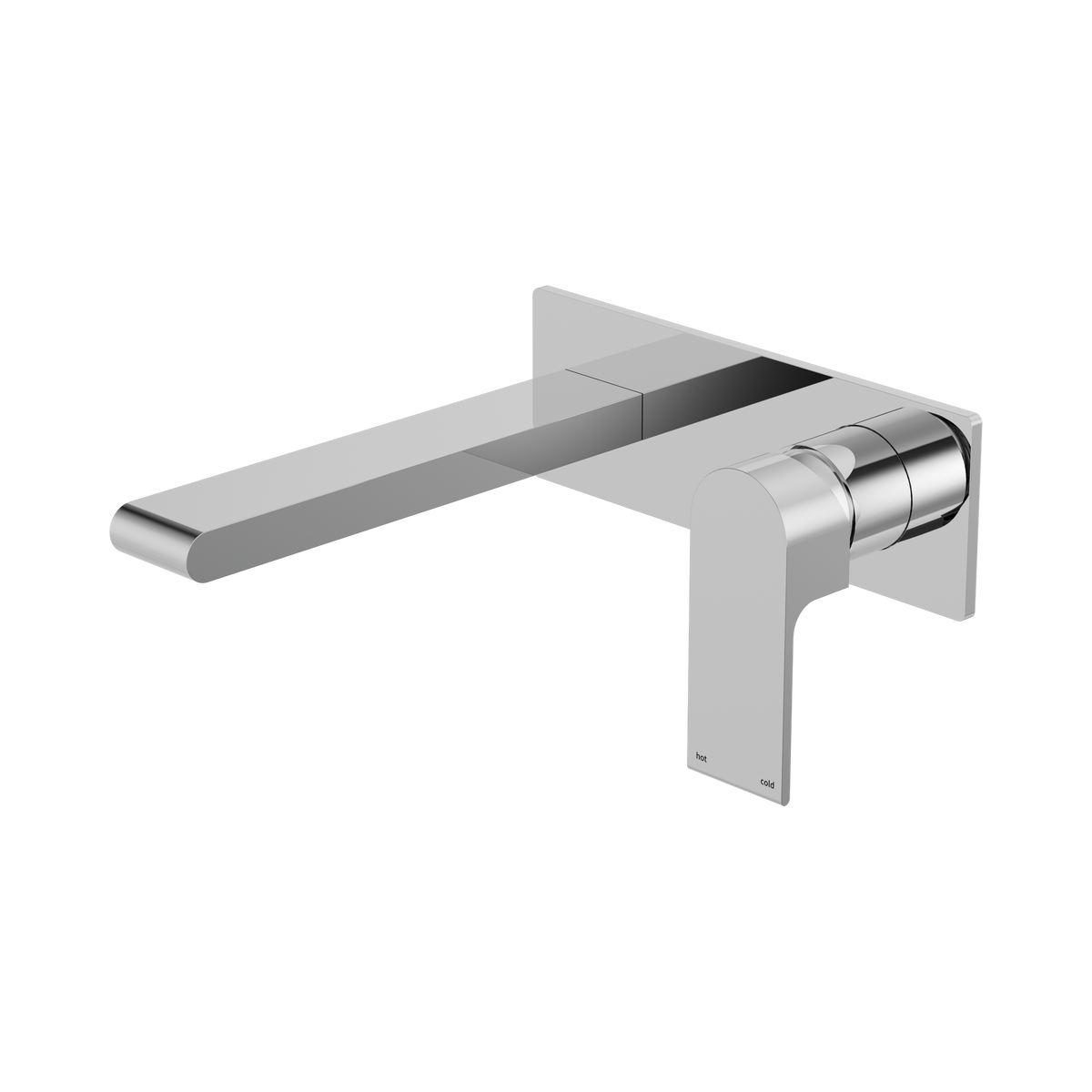 Bianca Wall Basin/Bath Mixer 187mm Chrome