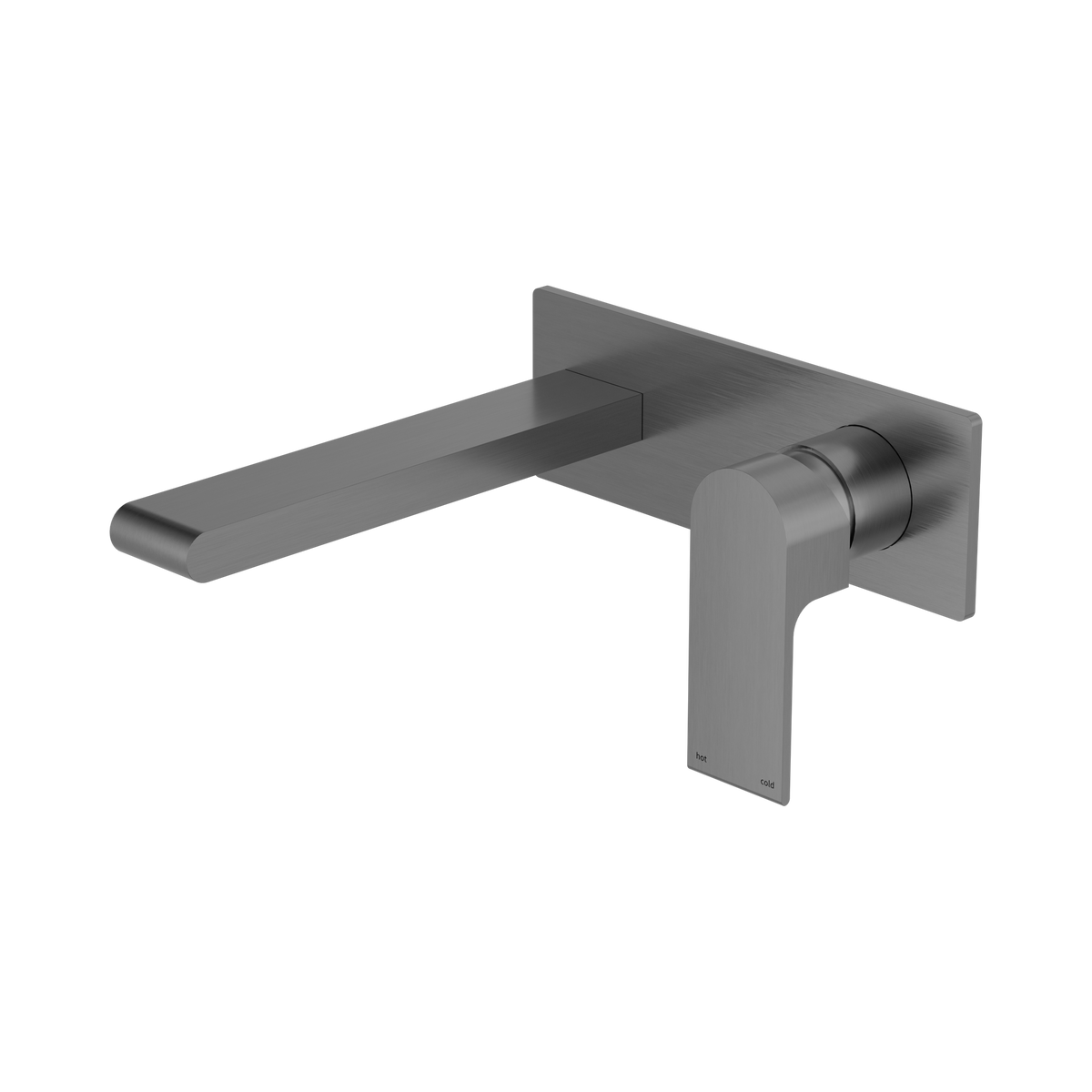 Bianca Wall Basin/Bath Mixer 187mm Gun Metal