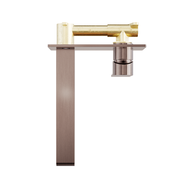 Nero Bianca Wall Basin/Bath Mixer 230mm NR321510bBZ