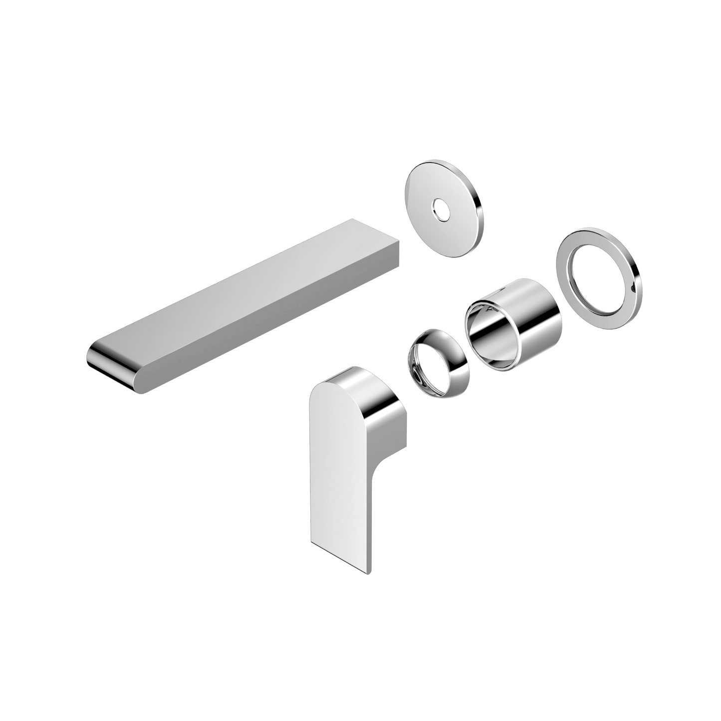 Bianca Wall Basin/Bath Mixer Separate Back Plate 187MM Trim Kits Only - Reno Spares
