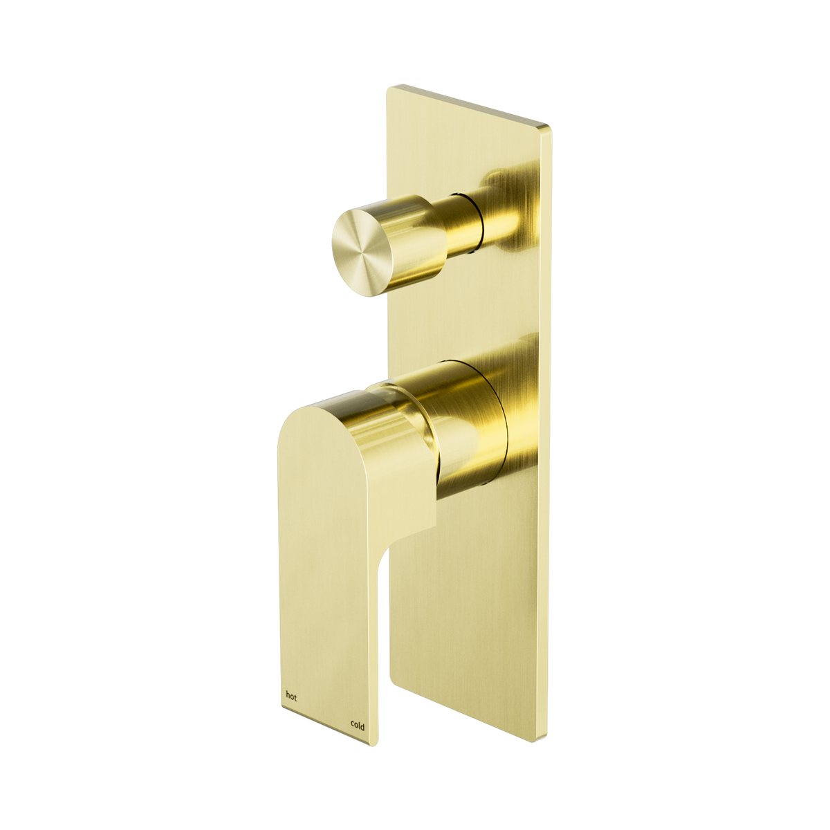 Bianca Shower Mixer With Diverter Brushed Gold