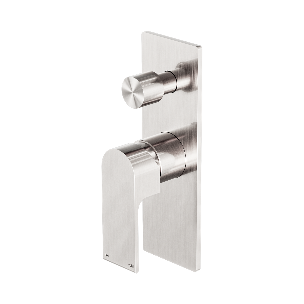 Bianca Shower Mixer With Diverter Brushed Nickel