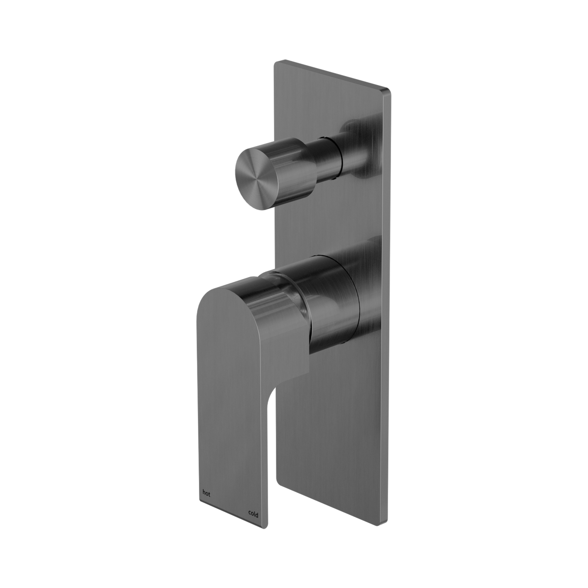 Bianca Shower Mixer With Diverter Gun Metal
