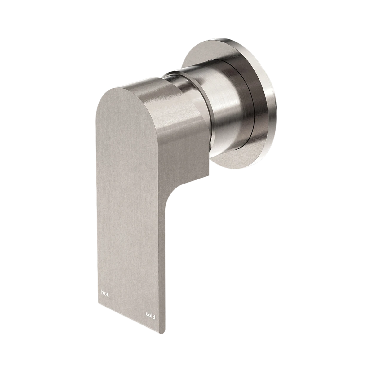 Bianca Shower Mixer 80mm Plate Brushed Nickel