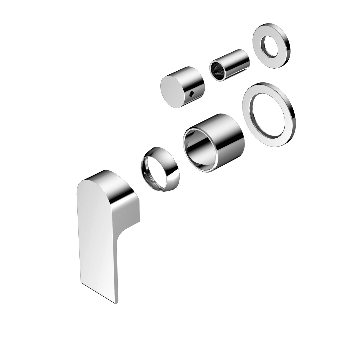 Bianca Shower Mixer With Divertor Separate Back Plate Trim Kits Only - Reno Spares