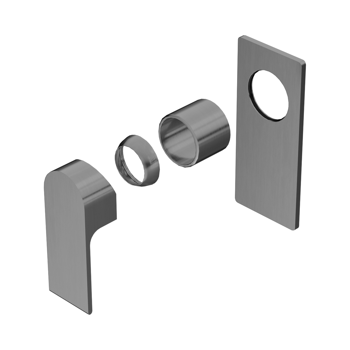 Bianca Shower Mixer Trim Kits Only Gun Metal