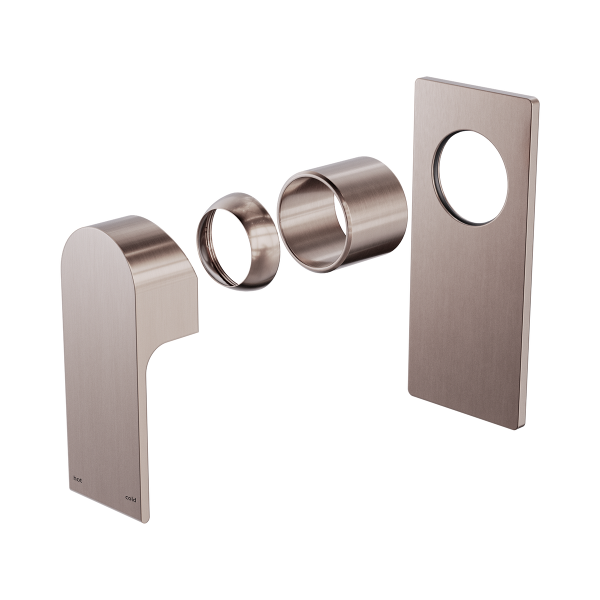 Bianca Shower Mixer Trim Kits Only Brushed Bronze