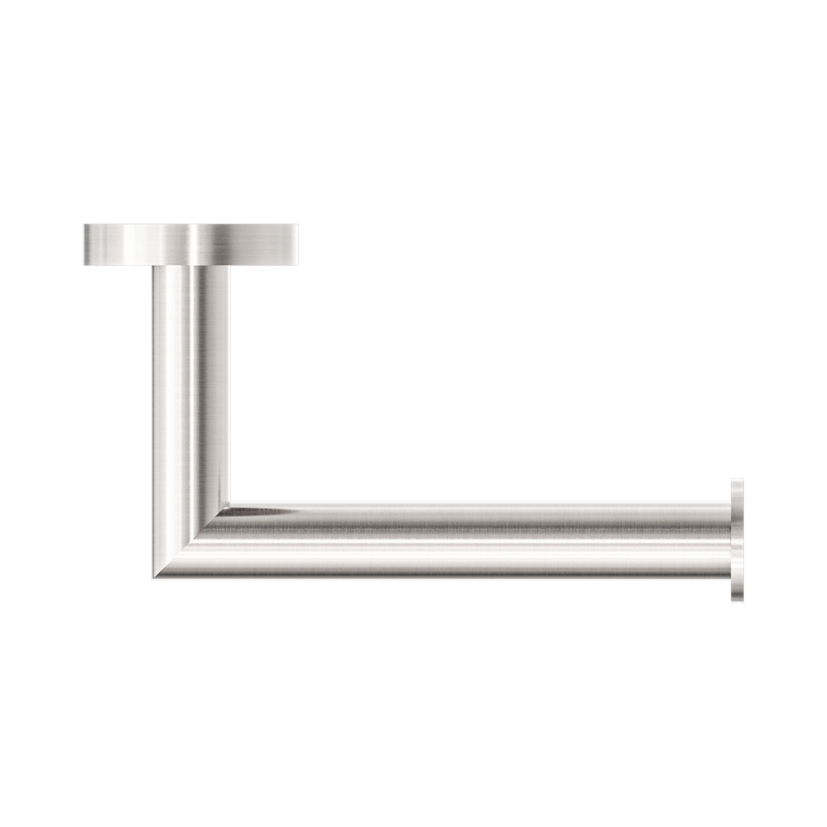 Dolce Toilet Roll Holder Brushed Nickel