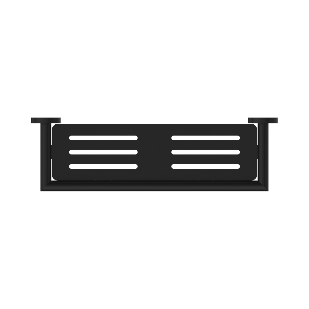 Dolce Metal Shower Shelf Matte Black