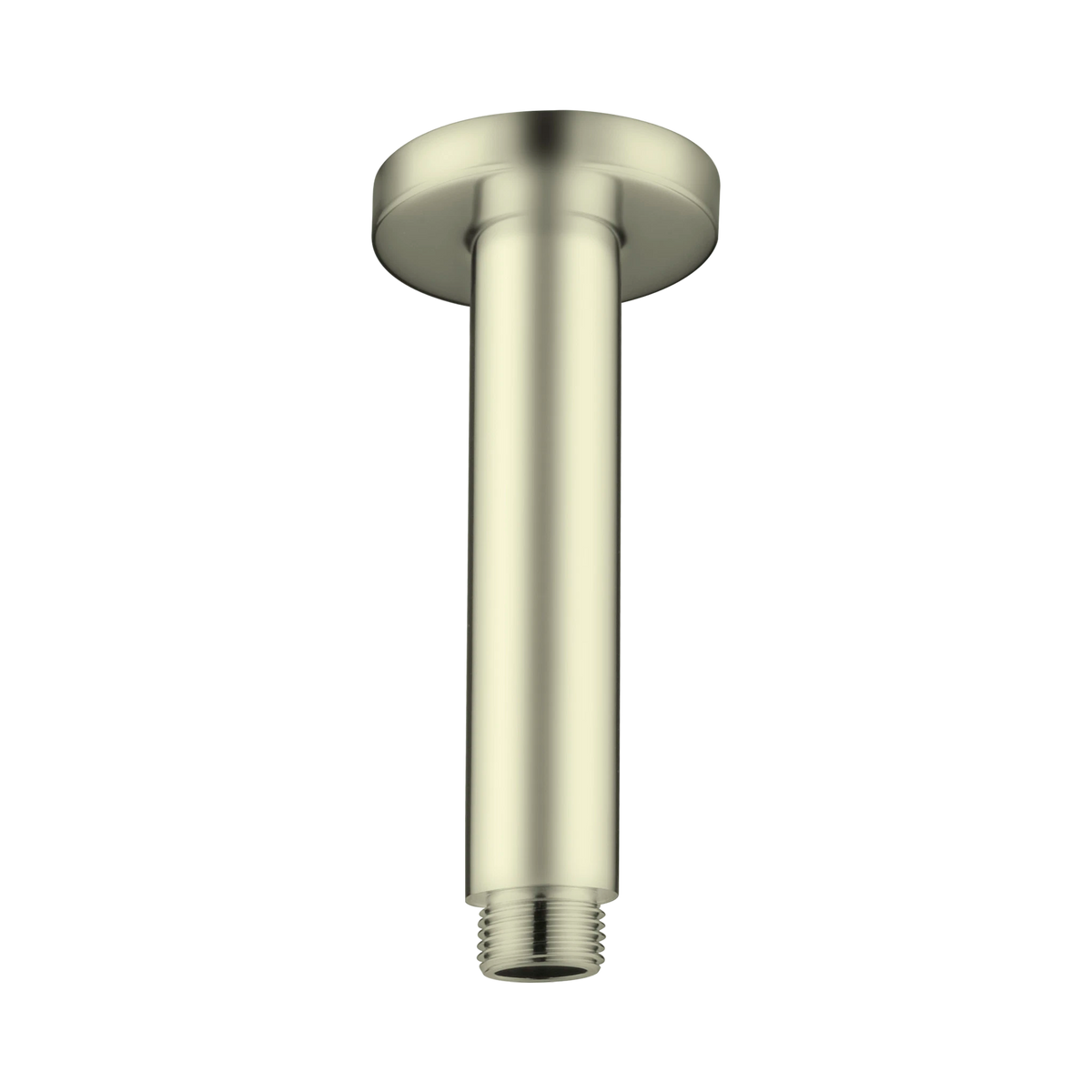 Round Ceiling Arm 100mm Length Brushed Gold