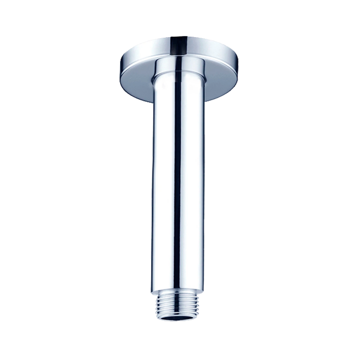 Round Ceiling Arm 150mm Length Chrome