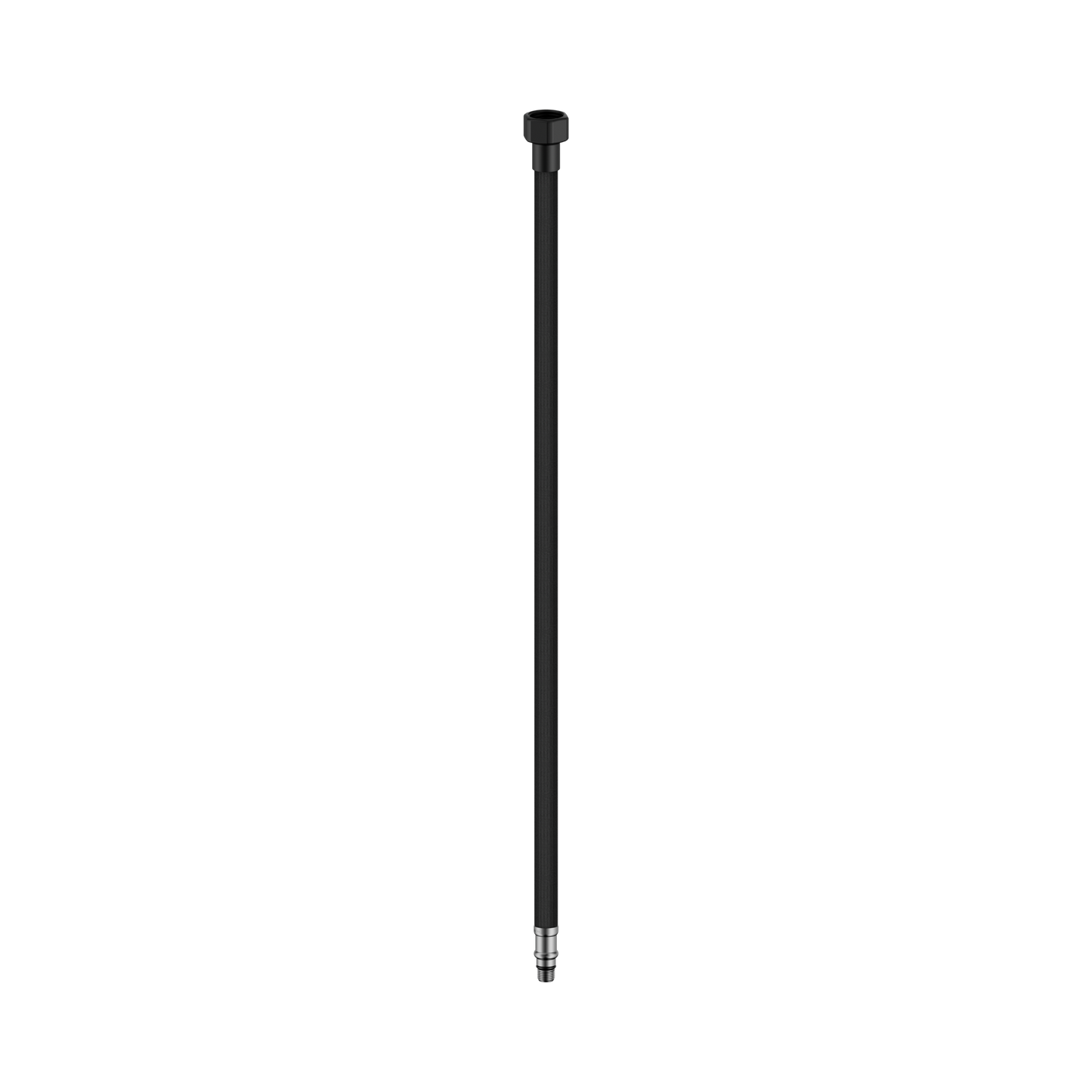 Premium Flexible Mixer Tap Hose Pair Matte Black