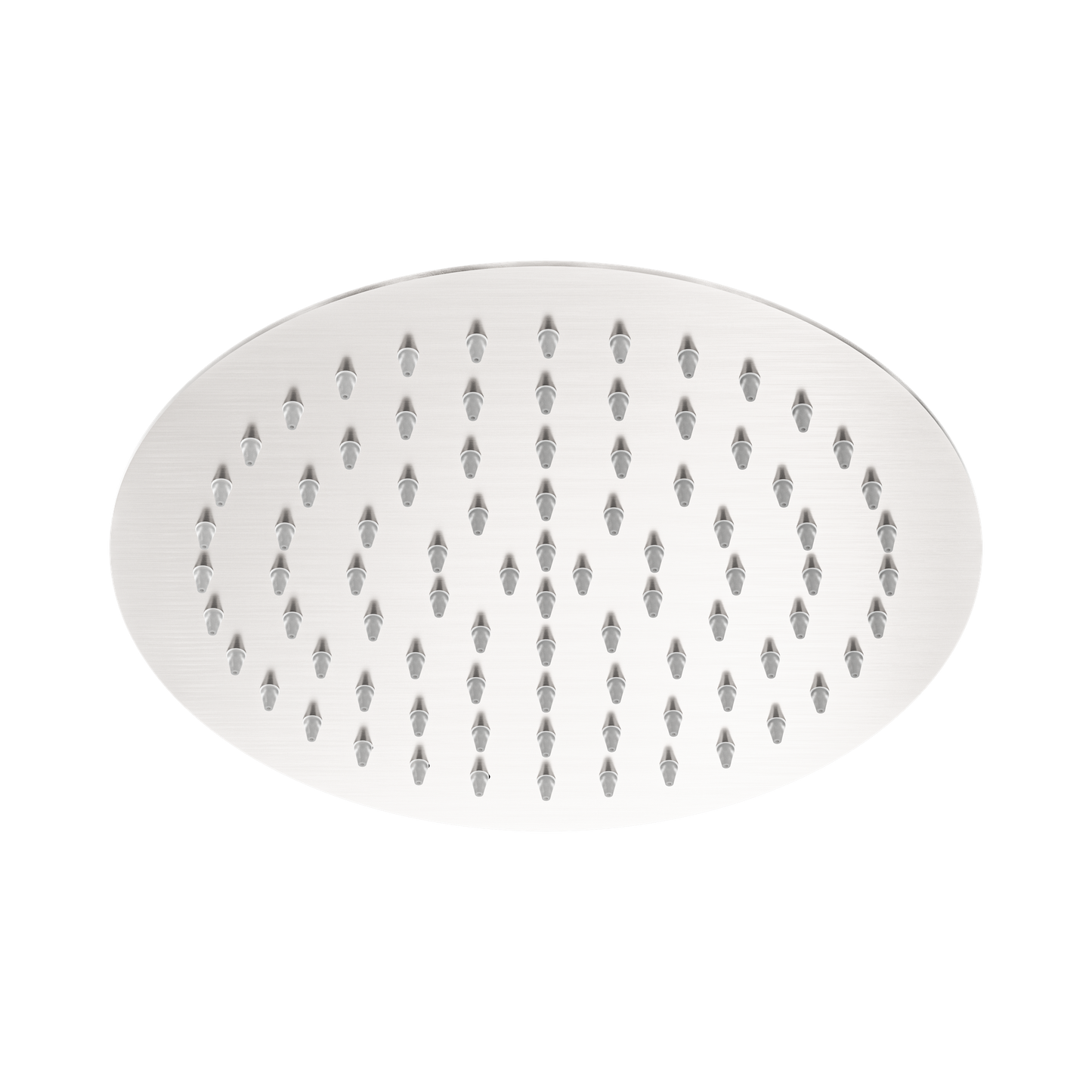 250mm Round Stainless Steel Shower Head 4 Star Rating Brushed Nickel