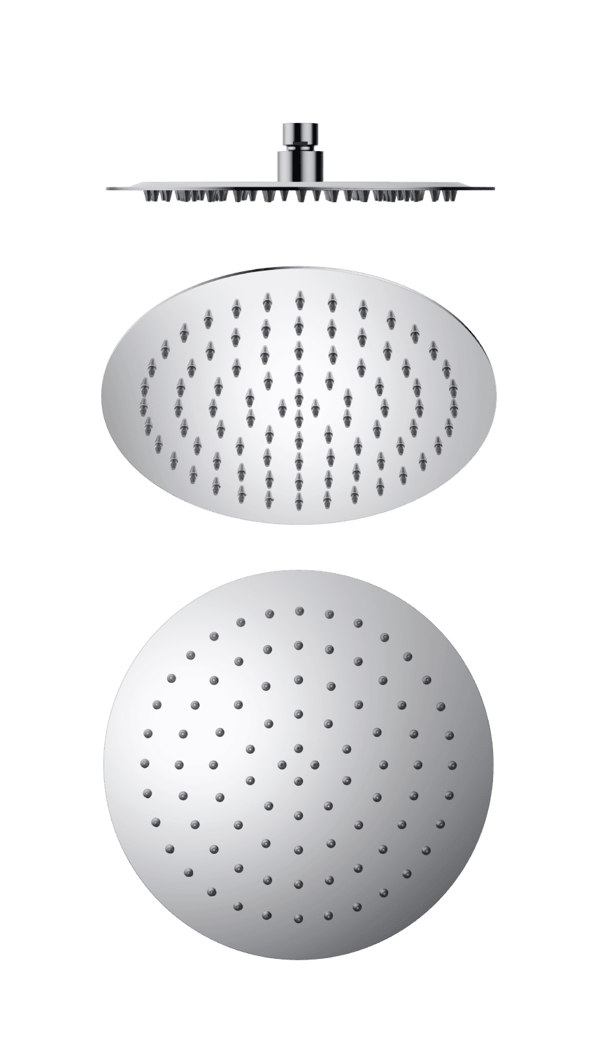 250MM Round Stainless Steel Shower Head 4 Star Rating - Reno Spares