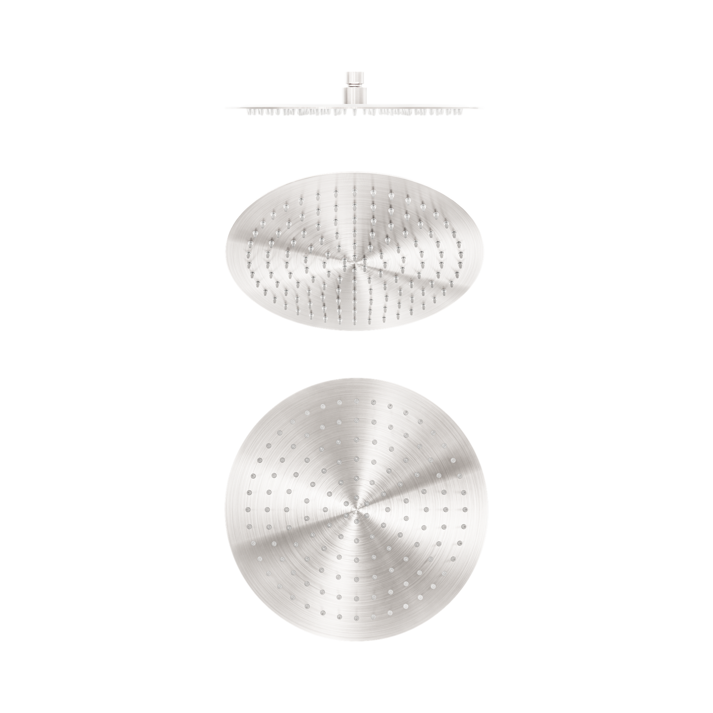 Zen SS316L 300mm Round Shower Head Brushed Nickel