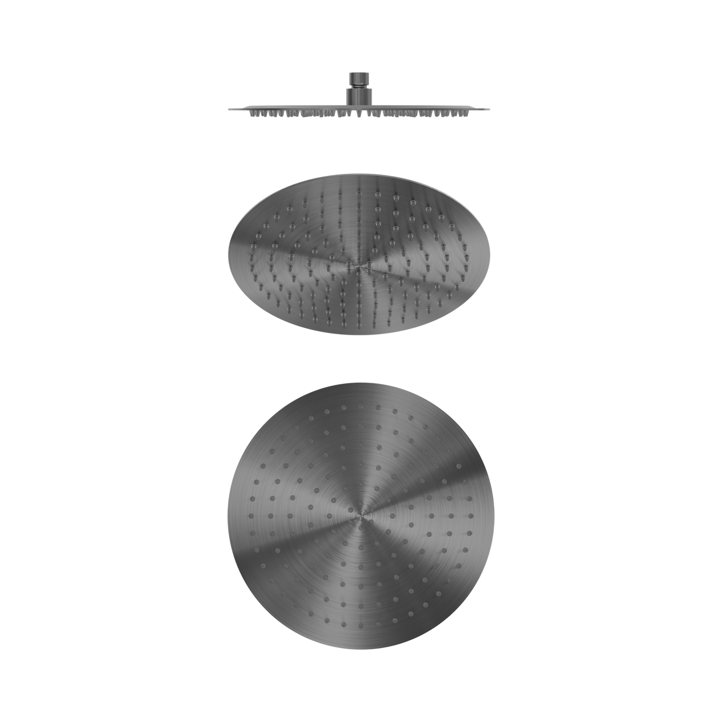 Zen SS316L 300mm Round Shower Head Graphite