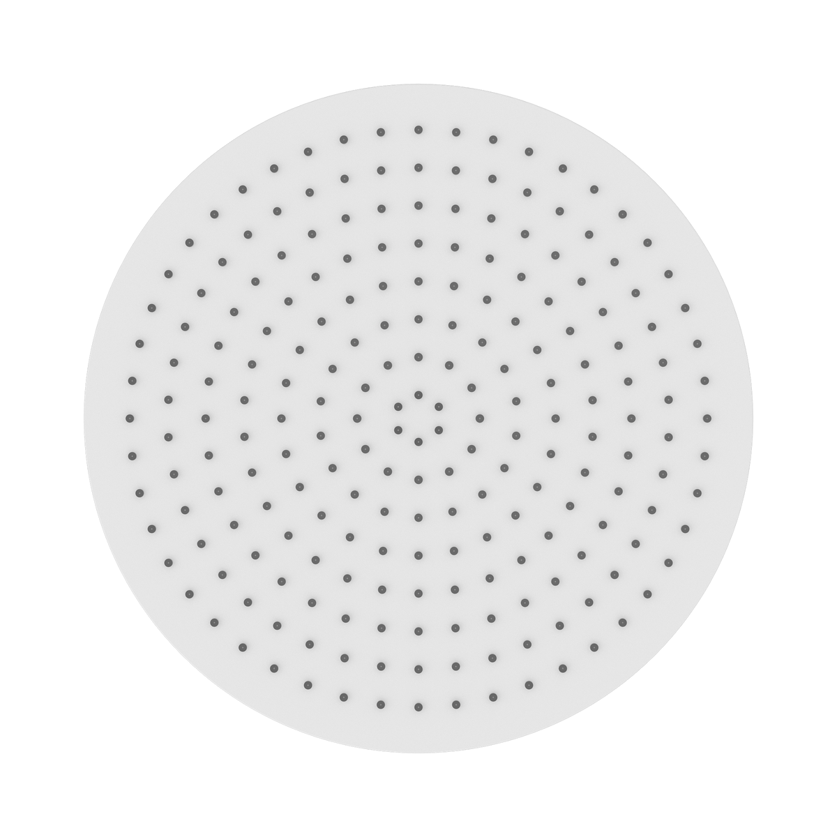230mm Air Shower Head Matte White