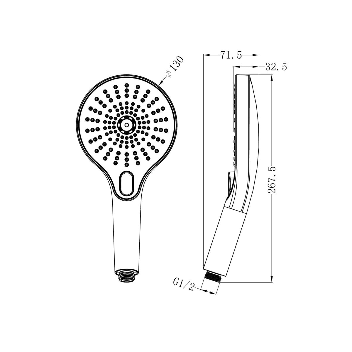 Opal Hand Shower - Reno Spares