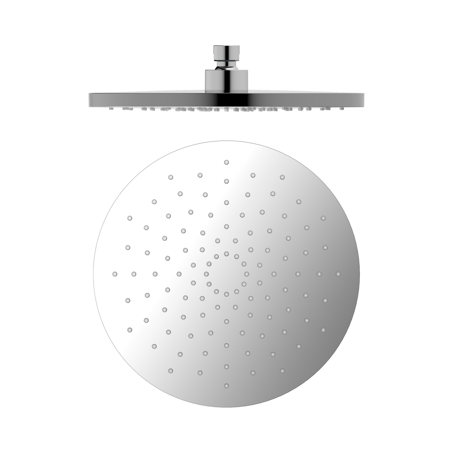250mm ABS Round Shower Head Chrome