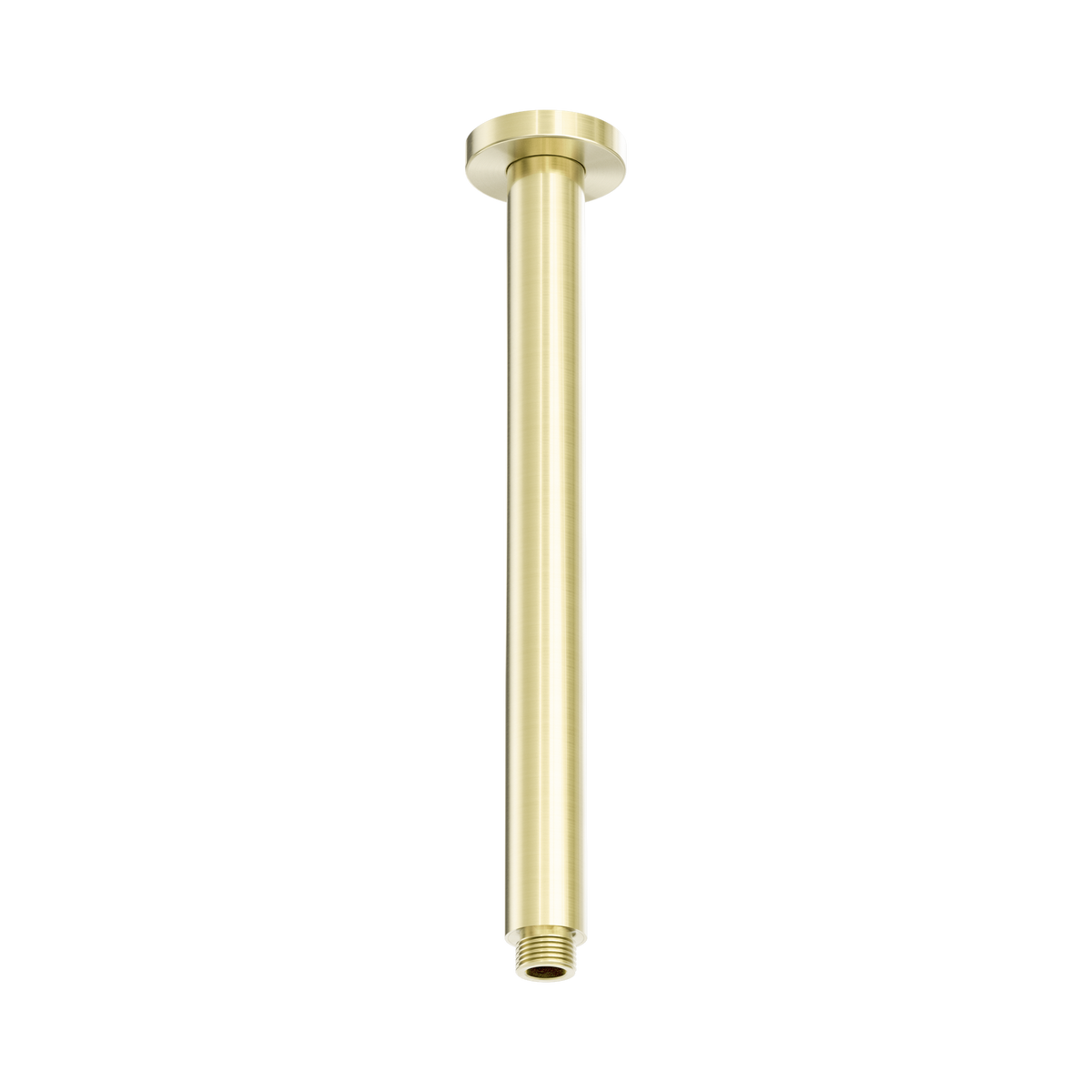Zen SS316L Round Ceiling Arm 300mm Length Brushed Gold