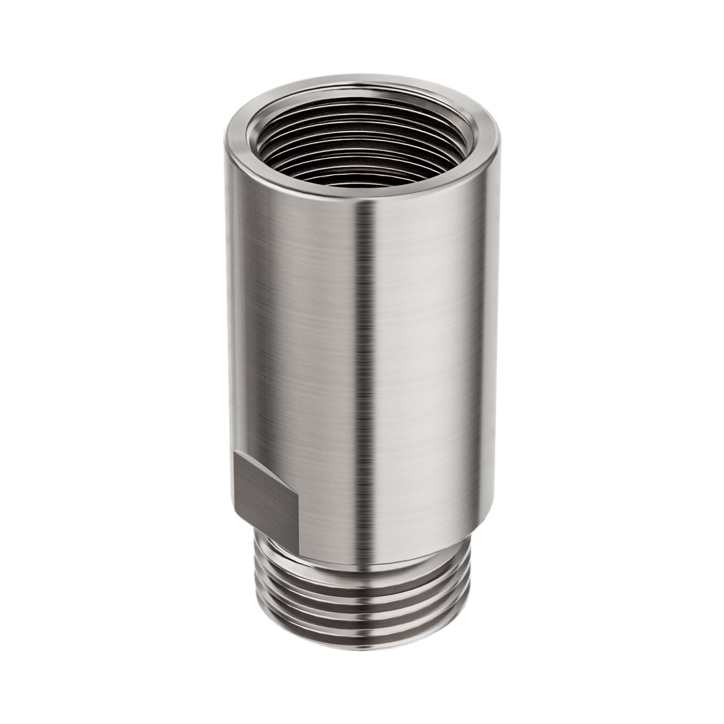 Dual Check Valve Male X Female G1/2 Brushed Nickel