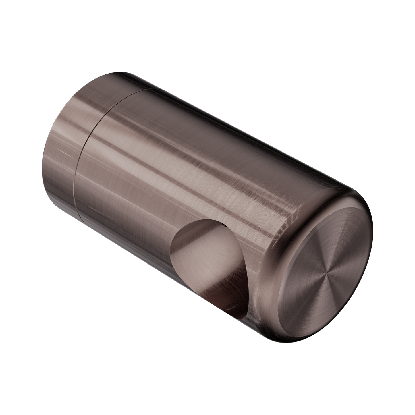 Mecca Care Make Your Own 25mm Grab Rail End Bracket Brushed Bronze