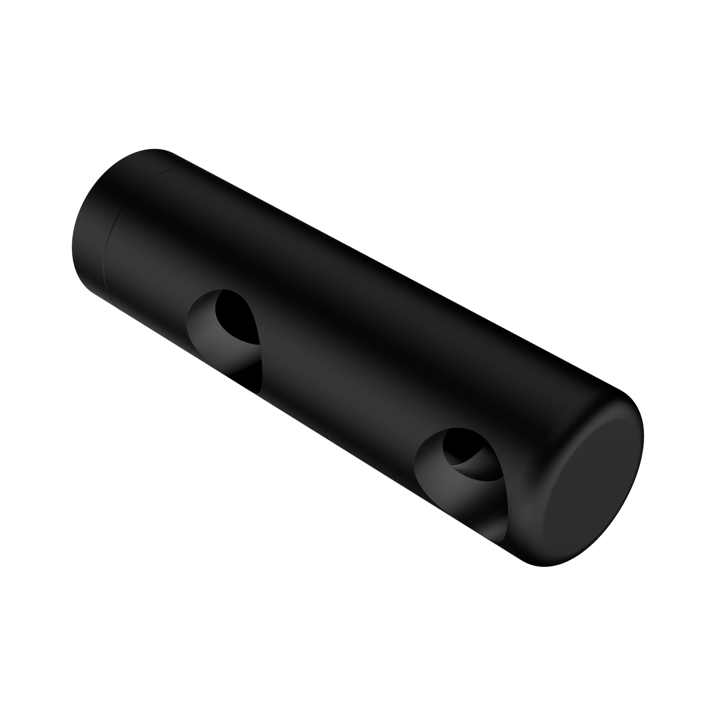 Mecca Care Make Your Own 25mm Grab Rail Double Towel Bracket Right Matte Black