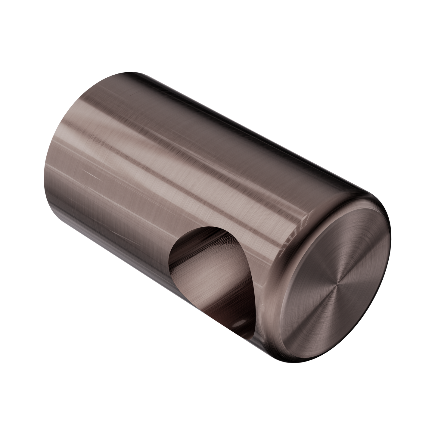 Mecca Care Make Your Own 32mm Grab Rail End BracketBrushed Bronze