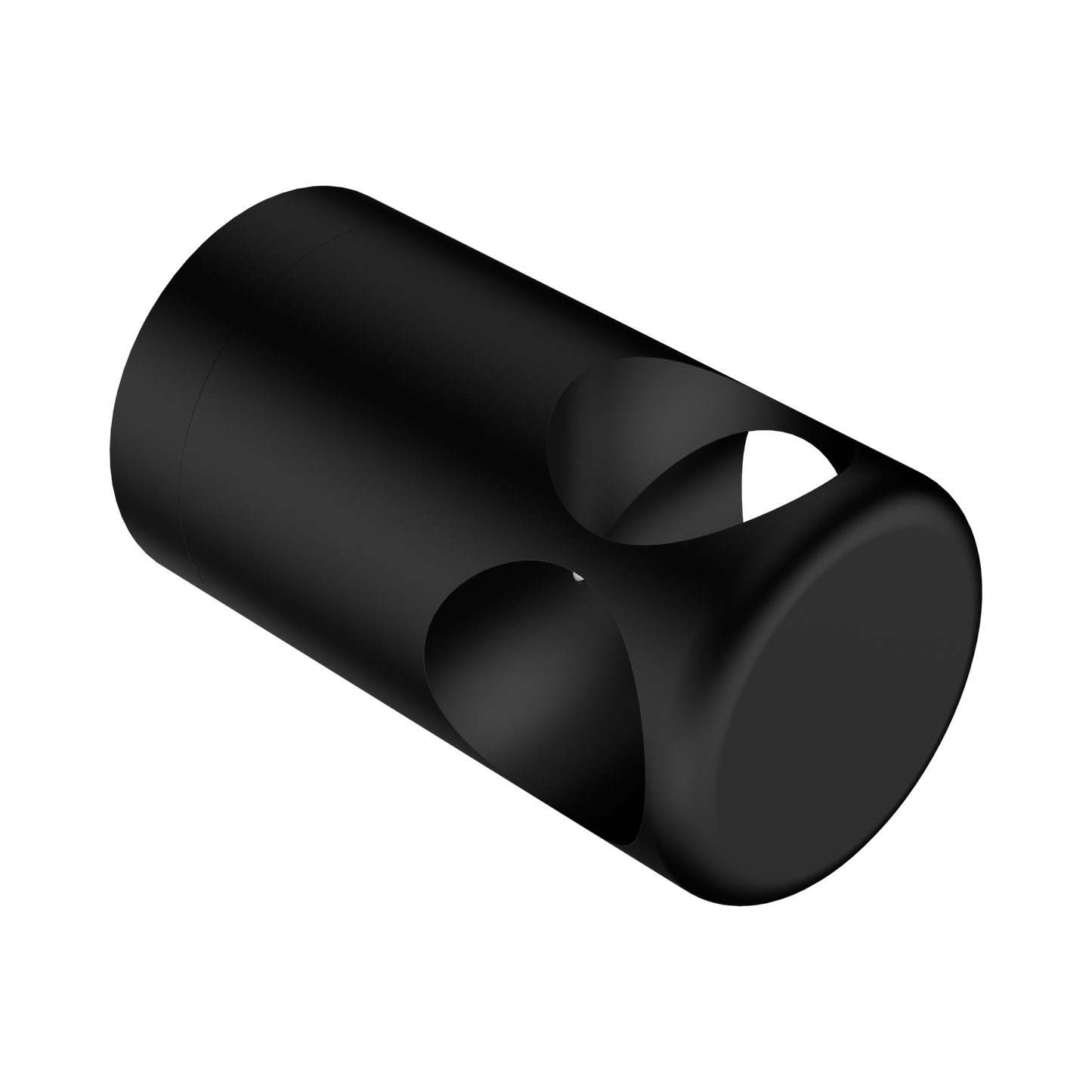 Mecca Care Make Your Own 32mm Grab Rail T Bar Bracket Matte Black