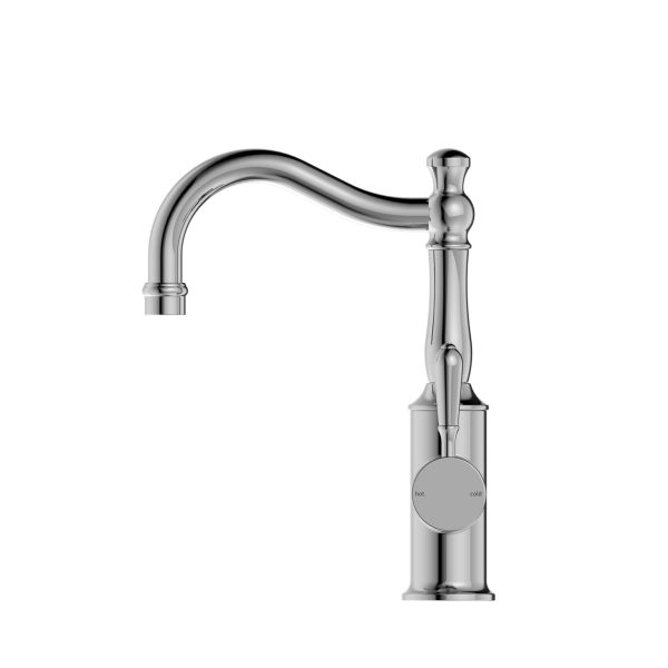 Nero York Basin Mixer Hook Spout