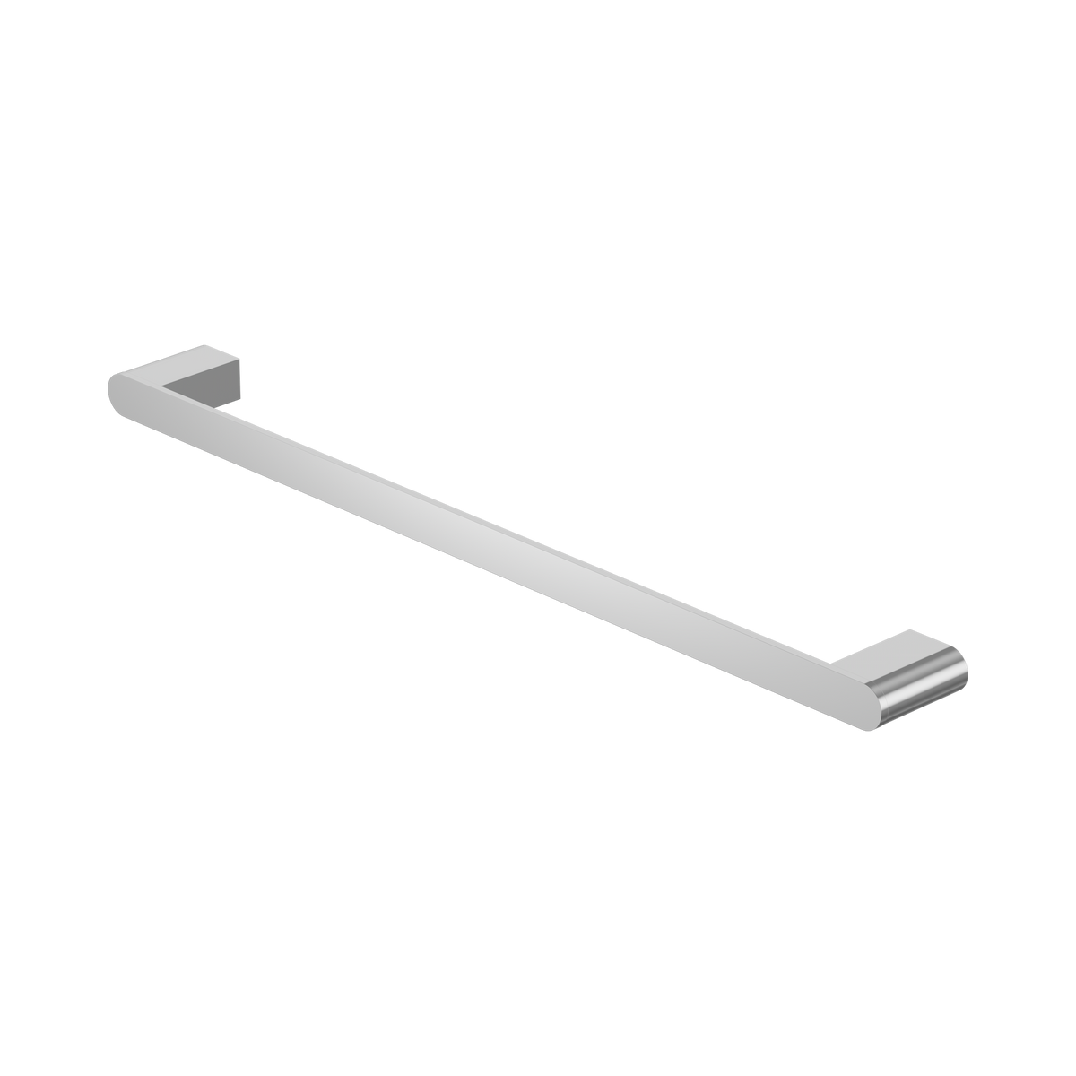 Bianca Single Towel Rail 600mm Chrome