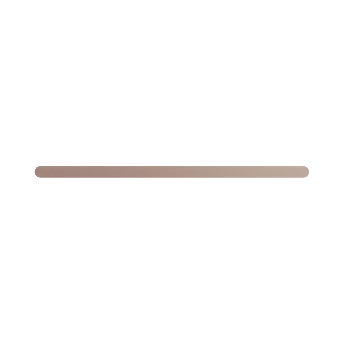 Bianca Double Towel Rail 600mm Brushed Bronze