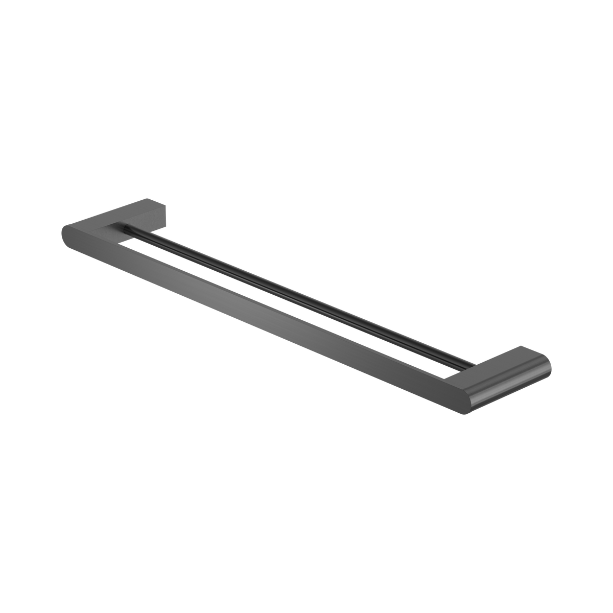 Bianca Double Towel Rail 600mm Gun Metal