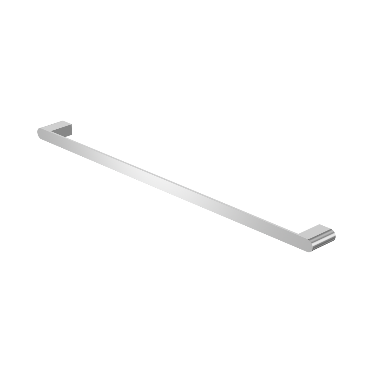 Bianca Single Towel Rail 800mm Chrome