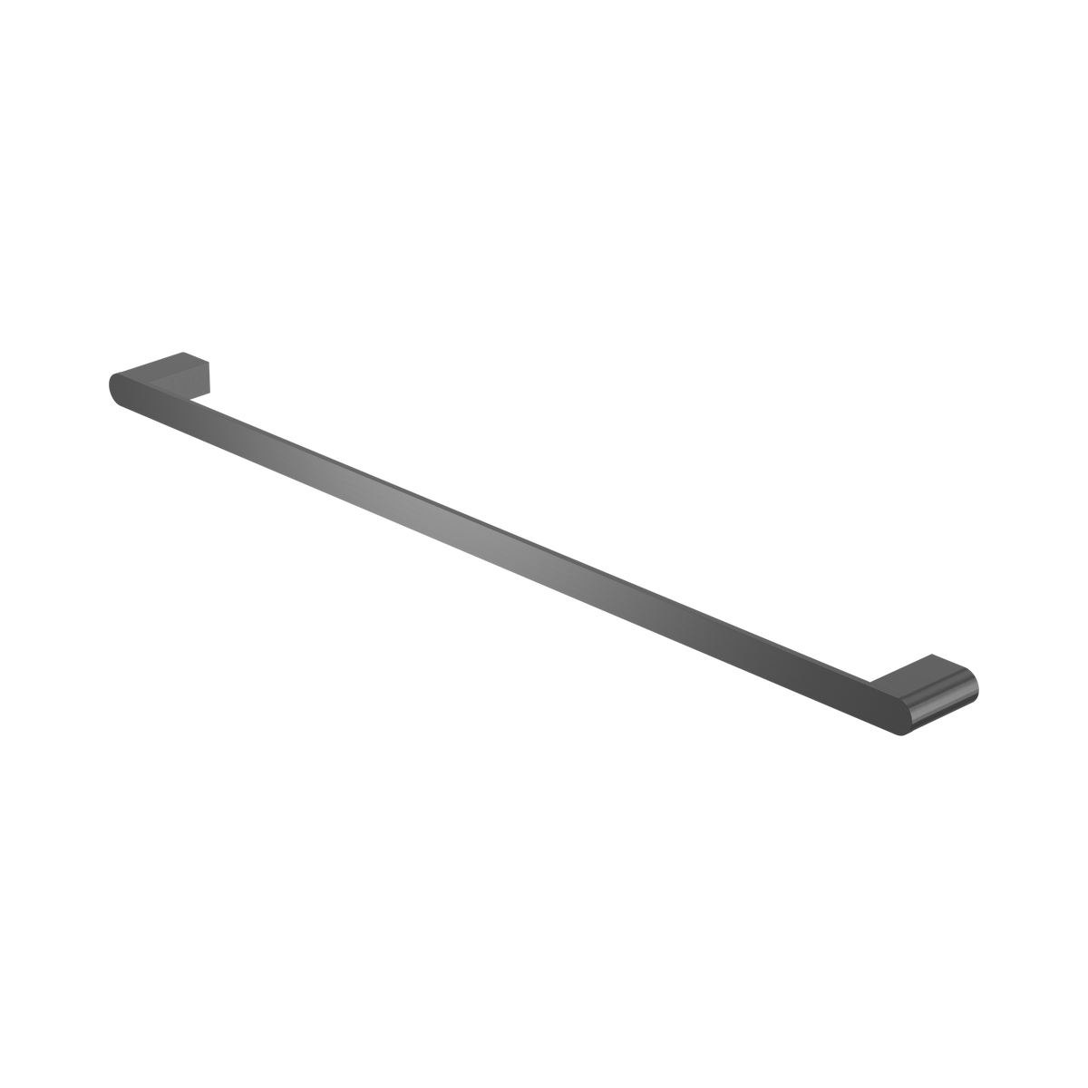 Bianca Single Towel Rail 800mm Gun Metal